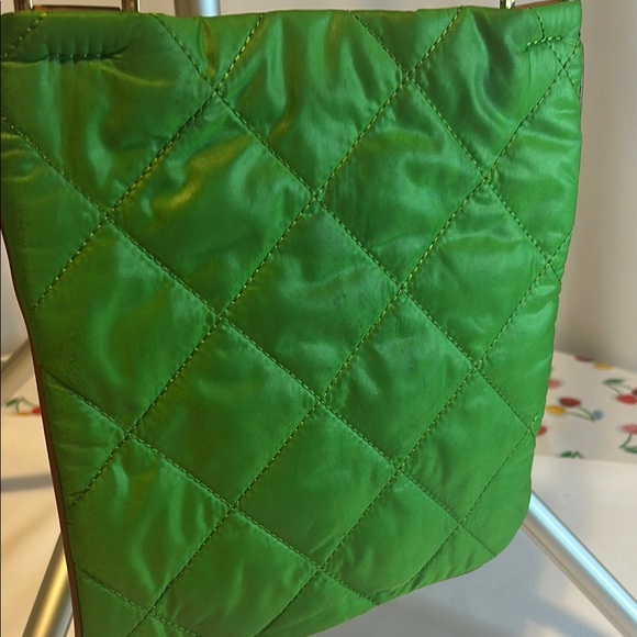 Tory Burch Green Quilted Crossbody Bag with Adjustable Strap - Picture 4 of 15